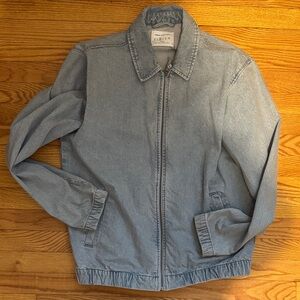 Urban Outfitters Light Blue Zip-Up Jacket